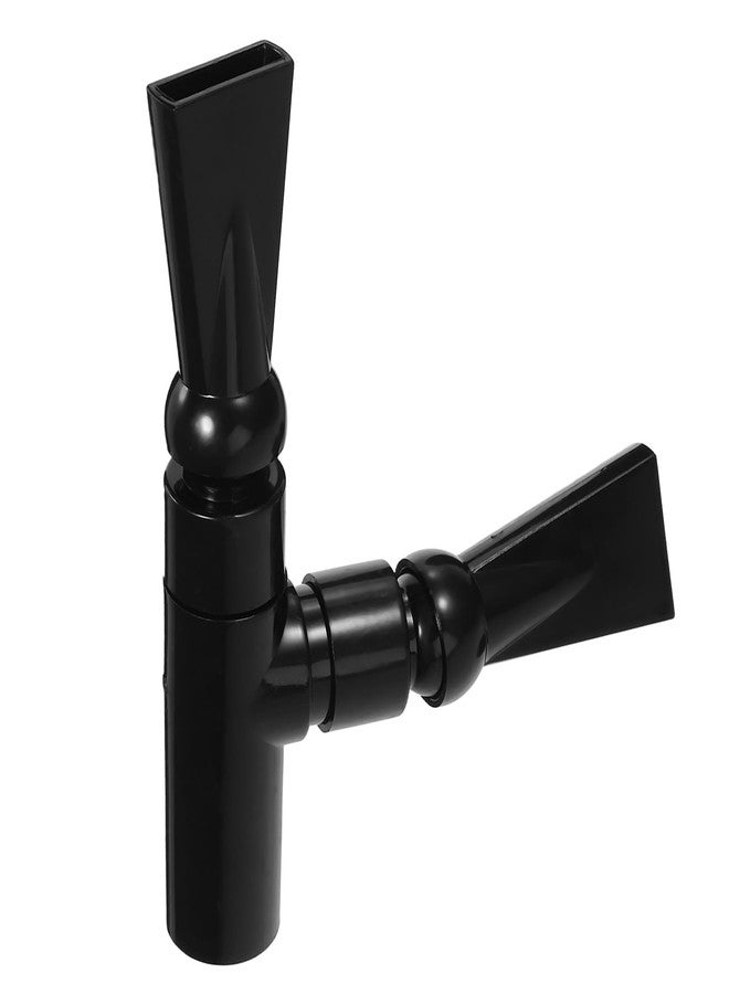 FONDOTIN Fish Tank Double Nozzle Outflow Rotatable Plastic Fitting for Water Control Easy Installation Aquarium Accessory Compatible Aquariums - Image 1